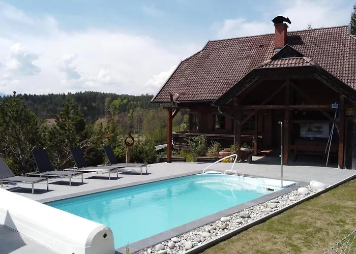 Ferienhaus Kraxlhutte Villa Droschitz photo